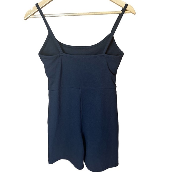 Madewell Knit Biker Unitard Shorts Black XL NWT - Picture 7 of 10